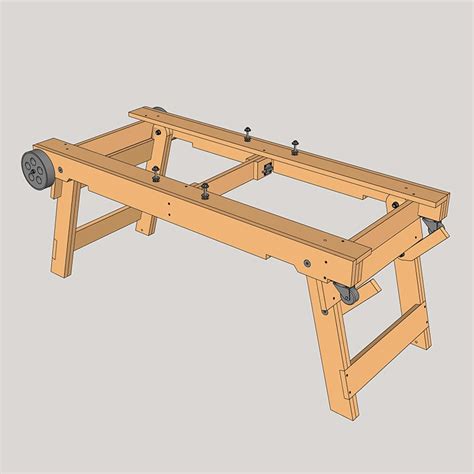 DIY Portable Table Saw Stand Plans