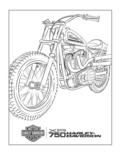 Harley Coloring Pages for Kids | H-D Florida Group