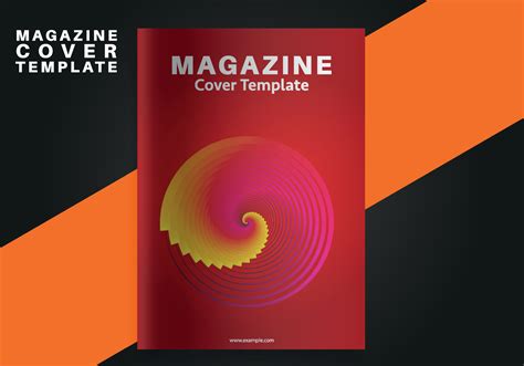 Magazine cover, Annual report design template vector, Leaflet, presentation book cover templates ...