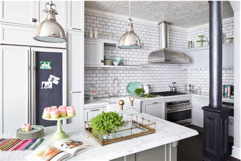 Kitchen Trend: Tin Ceiling Tiles | So Chic Life