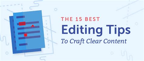 The 15 Best Editing Tips to Craft Clear Content - CoSchedule