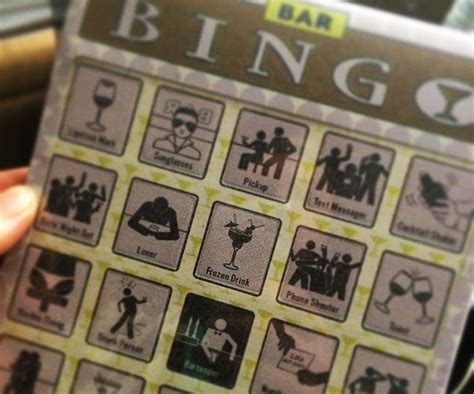 Bar Bingo | Boring gift, Party time, Bingo