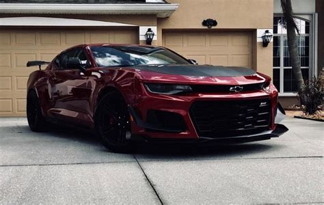 Chevrolet Camaro ZL1 1LE painted in Garnet Red Photo taken by: @nick1021990 on Instagram Owned ...