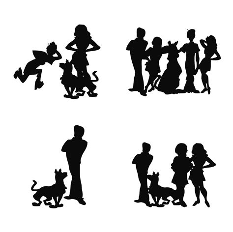 Silhouette Scooby Doo SVG – MasterBundles