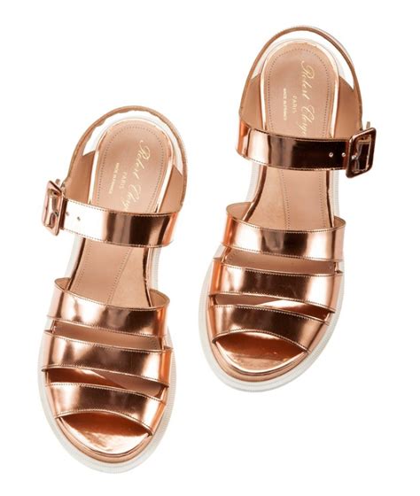 Metallic Sandals - CraftySandals.com