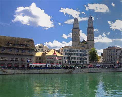 Zurich (Switzerland) Old Town View. Editorial Image - Image of business, architecture: 21278830