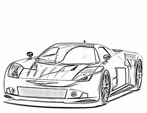 Free Printable Race Car Coloring Pages For Kids