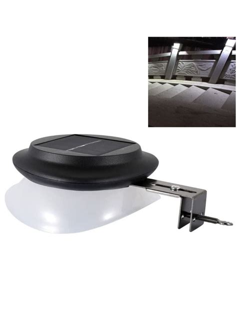 Outdoor Solar Gutter LED Lights - Sun Power Smart Solar Gutter Night Utility Security Light ...