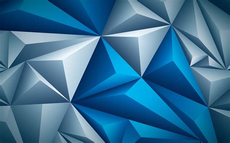 Wallpaper : abstract, sky, low poly, symmetry, blue, triangle, pattern, texture, angle, line ...