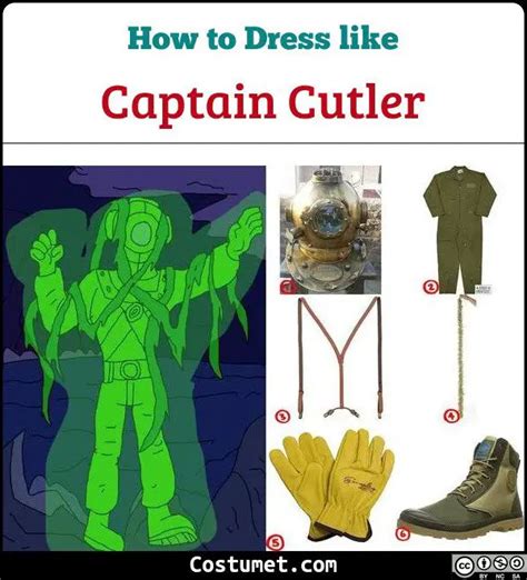 Captain Cutler (Scooby Doo) Costume for Halloween