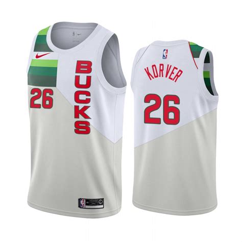 Milwaukee Bucks Kyle Korver #26 Earned Men’s Jersey – Nyjerseys.store