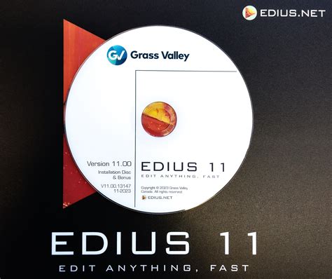 EDIUS 11 Installations-DVD – digitalschnitt.de