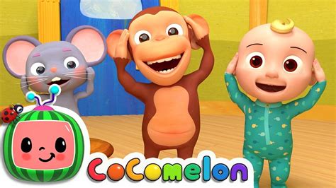 Head Shoulders Knees & Toes | CoCoMelon Nursery Rhymes & Kids Songs | Музыкальные клипы онлайн