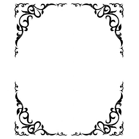 Scroll Border Vector at GetDrawings | Free download