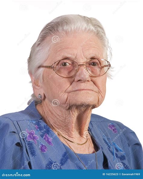 Old Woman With Glasses Stock Photos - Image: 16225623