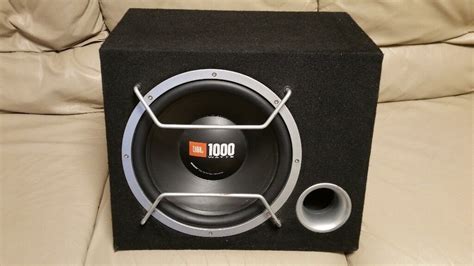 Jbl 1000 Watt Subwoofer / CAR ACTIVE SUBWOOFER JBL 1000 WATT 12 INCH WITH AMPLIFIER ...