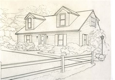 House Drawing at GetDrawings | Free download