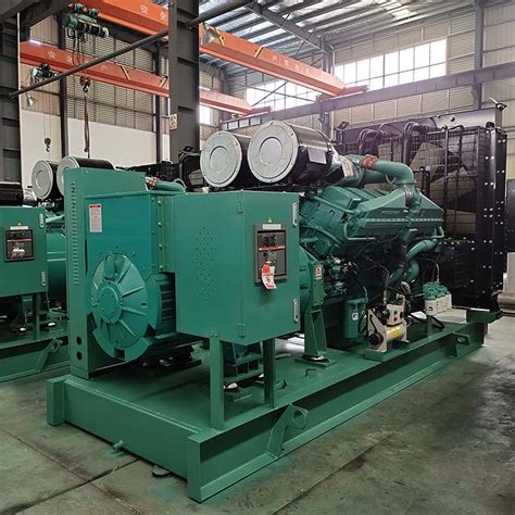 Industrial Power Diesel Generator Set Quiet Silent Qsk38 Series 1000kW 1250kVA Diesel Generator ...