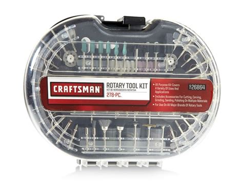 Craftsman 278-Piece Rotary Tool Accessory Kit