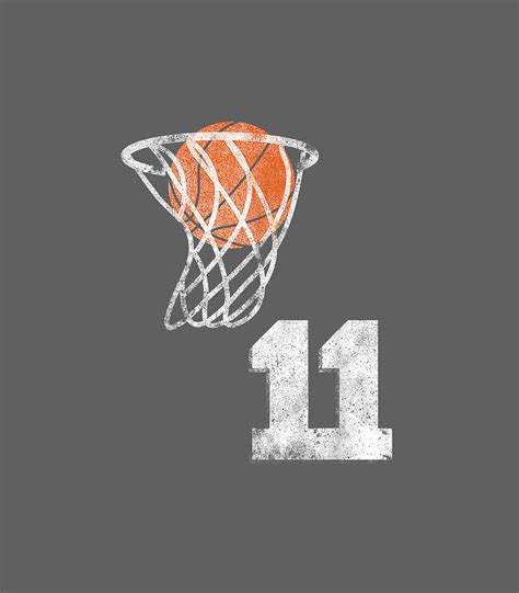 Vintage Basketball Jersey Number 11 Player Number Digital Art by Amandk Kevin - Pixels