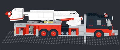 Lego Fire Truckpdf File of Custom Lego Tower Truck Instructions INSTRUCTIONS ONLY - Etsy