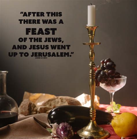 Festive feast. The Jewish people celebrated three significant feasts: Passover in the spring ...