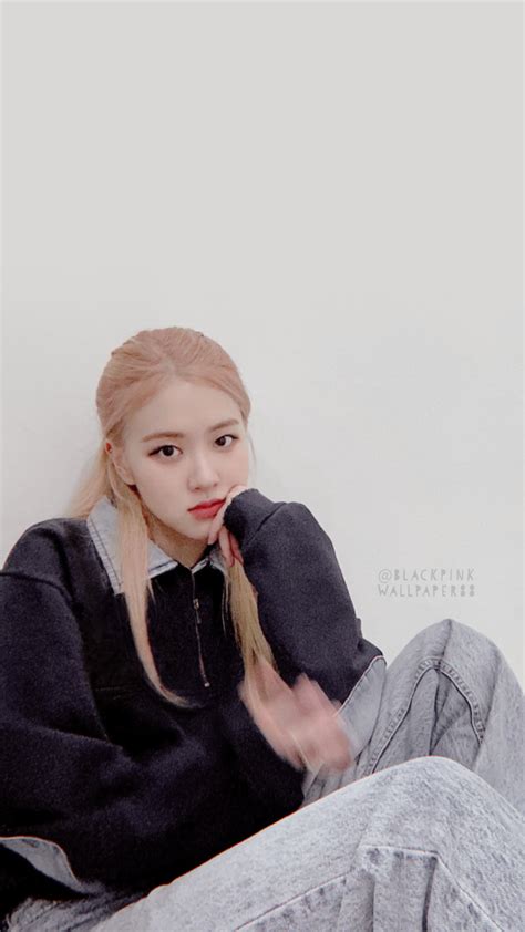 Wallpaper Rose Blackpink Pinterest