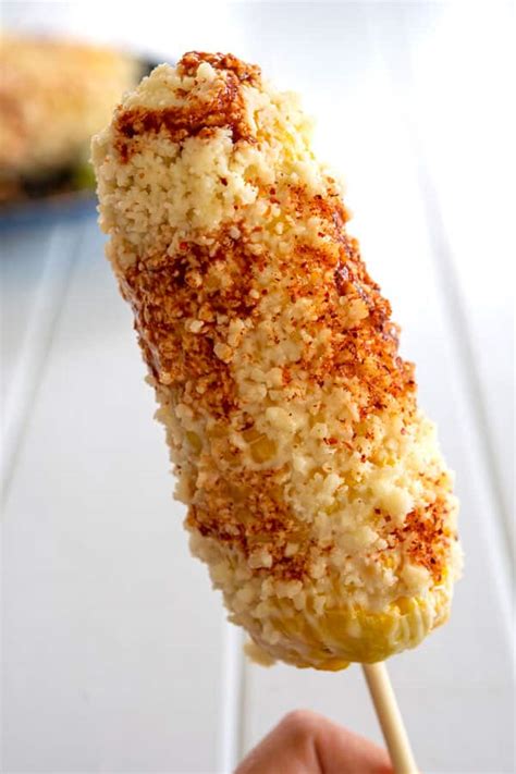 Elote Recipe - Authentic Mexican Corn on the Cob - Kitchen Gidget