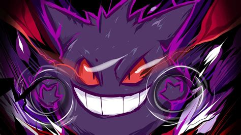 Pokemon Mega Gengar Wallpapers on WallpaperDog