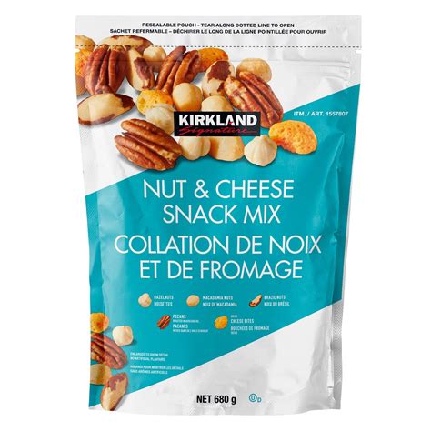 Kirkland Signature Nut & Cheese Snack Mix, 680g |Costco UK