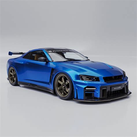 This R36 Nissan GT-R Features Subtle Design Changes, Virtually Reverts to Skyline Name ...