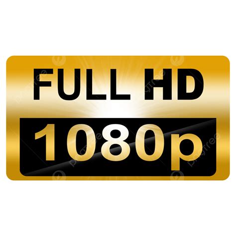 1080p Full Hd Icon Transparent, 1080p, Full Hd 1080p, Video PNG Transparent Clipart Image and ...