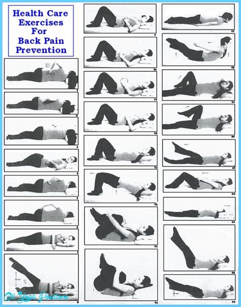 Pilates Exercises For Back Pain - AllYogaPositions.com