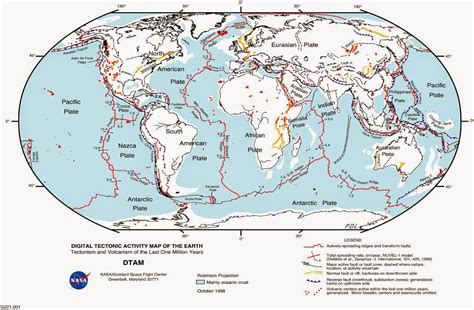 Map Of Earthquake Fault Lines Around The World