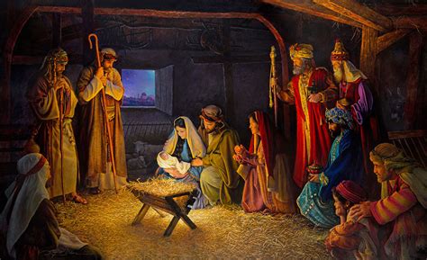 Lds Nativity Painting