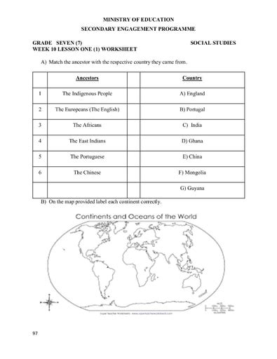 Social Studies Questions For 4th Graders