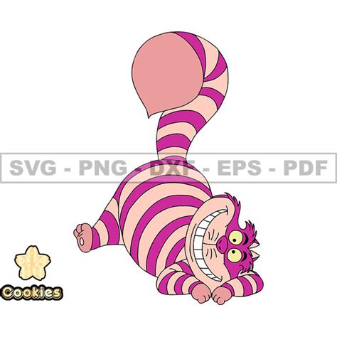 Cheshire Cat Svg, Cheshire Png, Cartoon Customs SVG, EPS, PN - Inspire Uplift