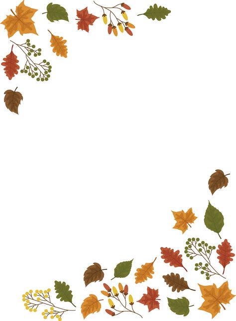 Leaf Autumn - The maple leaf border png download - 2320*3158 - Free Transparent Leaf png ...