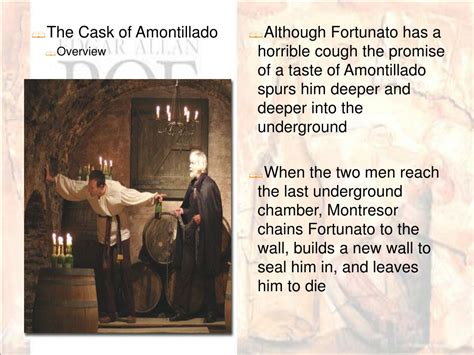 Summarize The Cask Of Amontillado