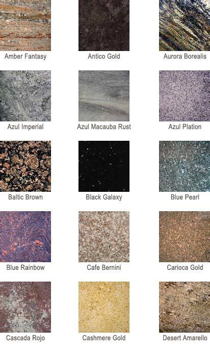 Granite Countertop Colors - Phoenix AZ Granite Countertops | Countertop colours, Granite colors ...