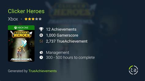 Clicker Heroes Achievements | TrueAchievements