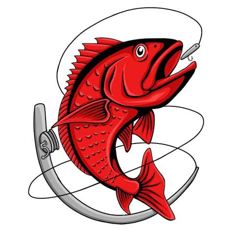 Premium Vector | Red Snapper Fish