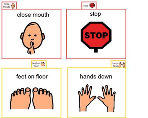 Quiet Hands, Quiet Mouth, Quiet Feet Eyfs Classroom, Classroom Behavior, Classroom Rules ...