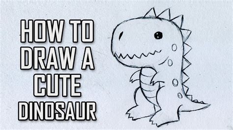 Cute Dinosaur Drawing at GetDrawings | Free download