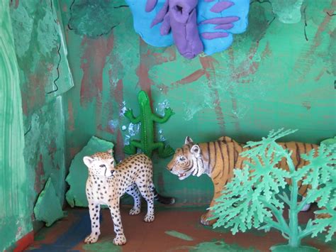 Cheetah Habitat Diorama