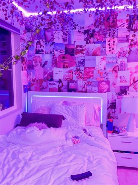 Baddie Aesthetic Rooms With Led Lights : Teenage Bedroom Aesthetic Room With Led Lights ...