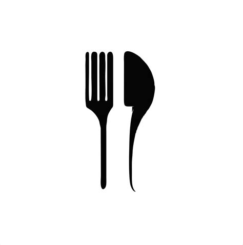 fork and spoon vector logo. Vector illustration. restaurant sign icon 20643481 Vector Art at ...