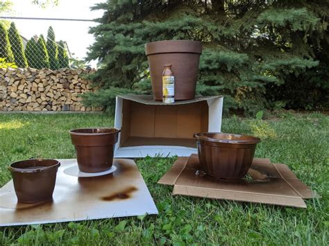 How to Spray Paint Plastic Planters in 7 Easy Steps