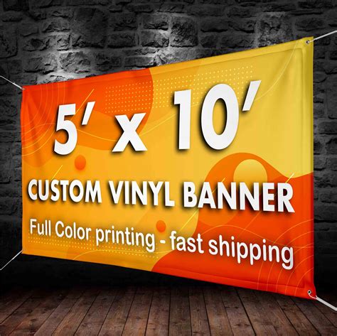 Custom Vinyl Banner Vinyl Banner Printing Full Color Vinyl | Etsy