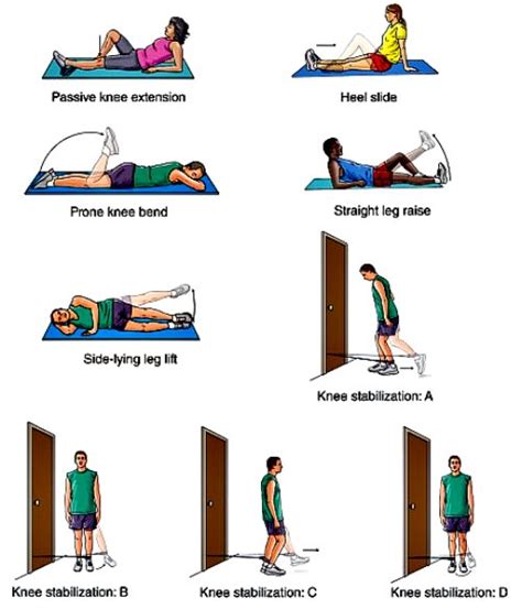 Acl physical therapy exercises after surgery